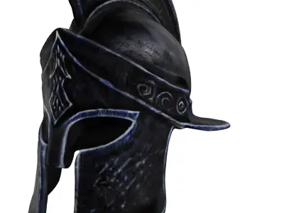 Gladiator helmet Free low-poly 3D model