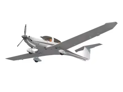 Diamond DA 40 3D model