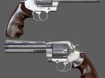 Colt Anaconda 3D model