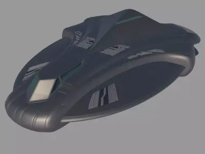 battleship alkesh v2 3D model