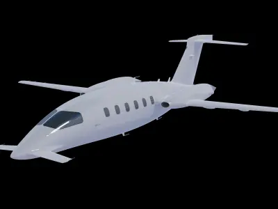 Avanti II - Low Poly 3D model