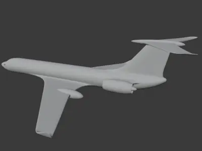 lainer airplane 3D print model