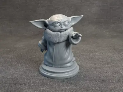 Baby Yoda - Star Wars The Mandalorian 3D print model purchase