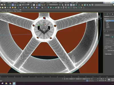 Vossen look alike rim Free 3D model