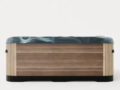 Luxou Dark Spabad 73 Jets 5 Pers Low-poly 3D model