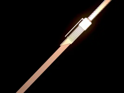 HIE Game Ready Sword D180205 Low-poly 3D model