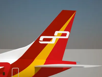 Dubai Aerospace Enterprise 737 MAX 8 3D model