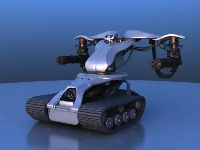 Terminator T1 from Terminator 3 Movie 3D model