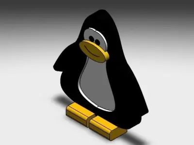 Club Penguin 3D Model 3D model