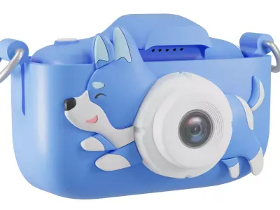 Digital Cameras For Kids 3D Model 3D model
