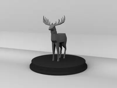 Buck Deer Free 3D model