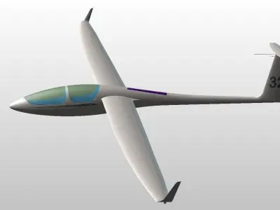 ASG32 Mi Glider 3D model