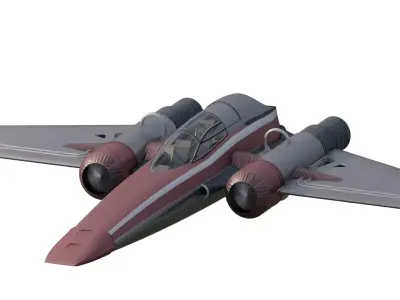 Custom Z-95 Headhunter 3D model