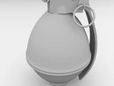 Fragmentation Grenade 3D model
