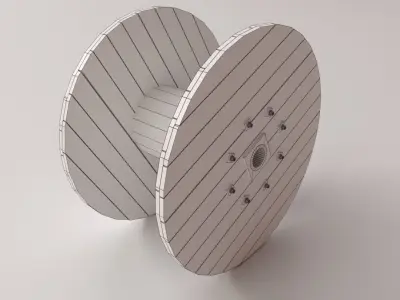 Cable Drum 3D model