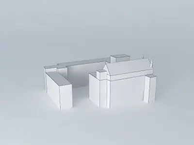Faculty of Humanities and Arts Free 3D model