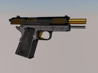 Colt 1911 Pistol 3D model