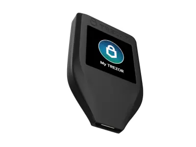 Trezor Wallet Model T 3D model