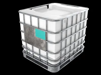 WEE Recycling Bins Plastic 3D model