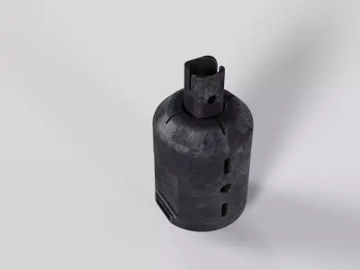 Muzzle brake Scrol 3D model