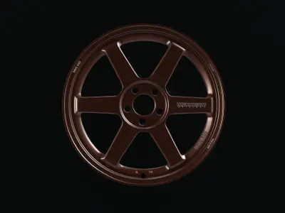 Car Wheel Rims Volk Racing TE37 Free 3D model