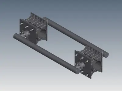 Jacket repair clamp Free 3D model