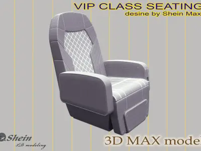 VIP CABIN SEATING 3D model