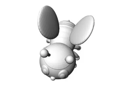 honeybee bee 3D print model