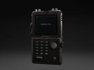 Scifi Communication Portable Device 3D model
