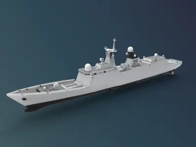 Type 054A frigate 3D model