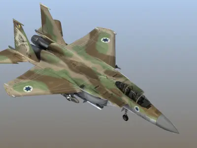 F15I Raam IDF 3D model
