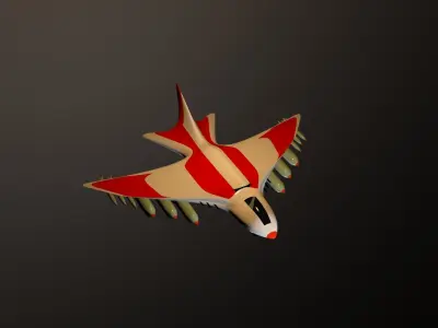 00001 nasa space shuttle - nasa space shuttle Low-poly 3D model