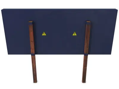 Football Scoreboard 3D model