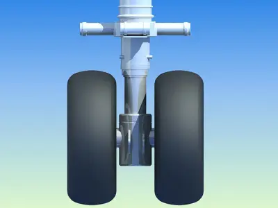 Landing Gear v1 3D model