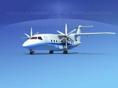 Dornier Do-328-130 Corporate 5 3D model