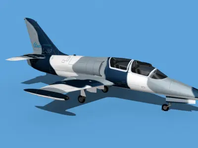 Aero Vodochody L-39C Albatross V11 3D model