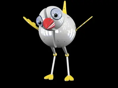  Sparrow Robot 3D model