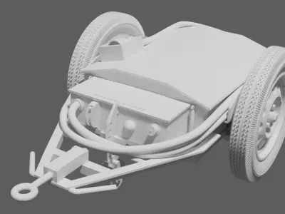 RAF Trolley-Acc Starter 3D print model