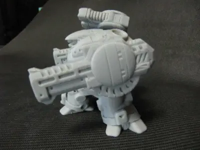 CHIBI-TECH SD - PLS-V DUO GUNPOD 3D print model