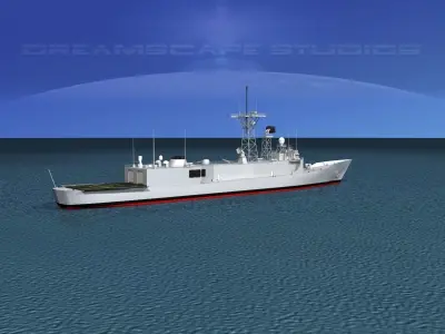 PFG2-1106 ROCS Yueh Fei 3D model