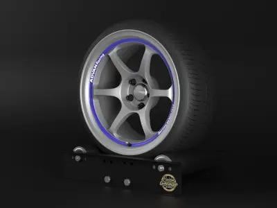 Advan RG1 Low-poly 3D model