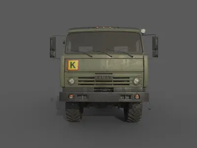 Kamaz 5350 Cargo 3D model