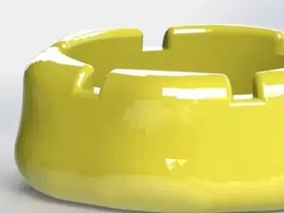 ashtray Free 3D print model