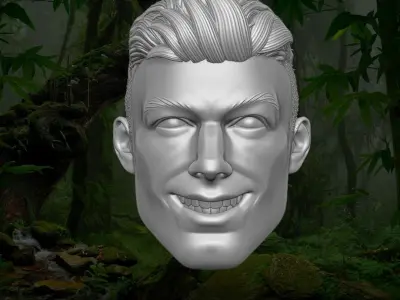 Duke GI Joe Fan Art kit3D printable File For Action Figures 3D print model