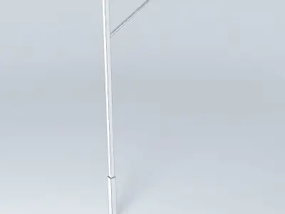 Lamppost street pole Free 3D model