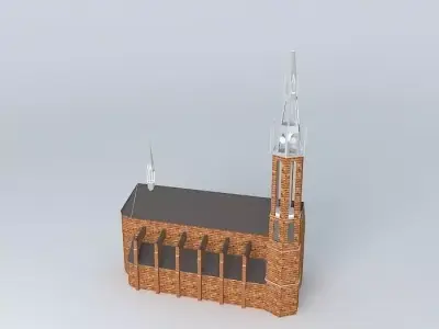 st Jozefkerk Free 3D model