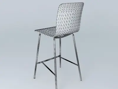 green chair  Free 3D model buy