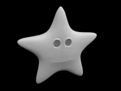 Rig Star Low-poly 3D model