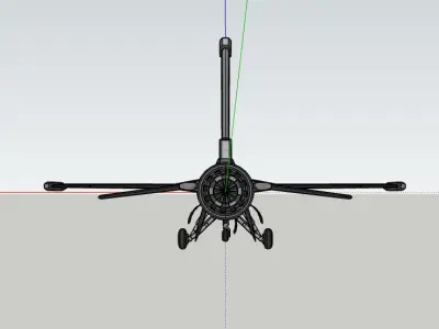 F-16 Falcon Low-poly 3D model