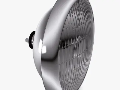 Classic Round Headlight v 2 3D model